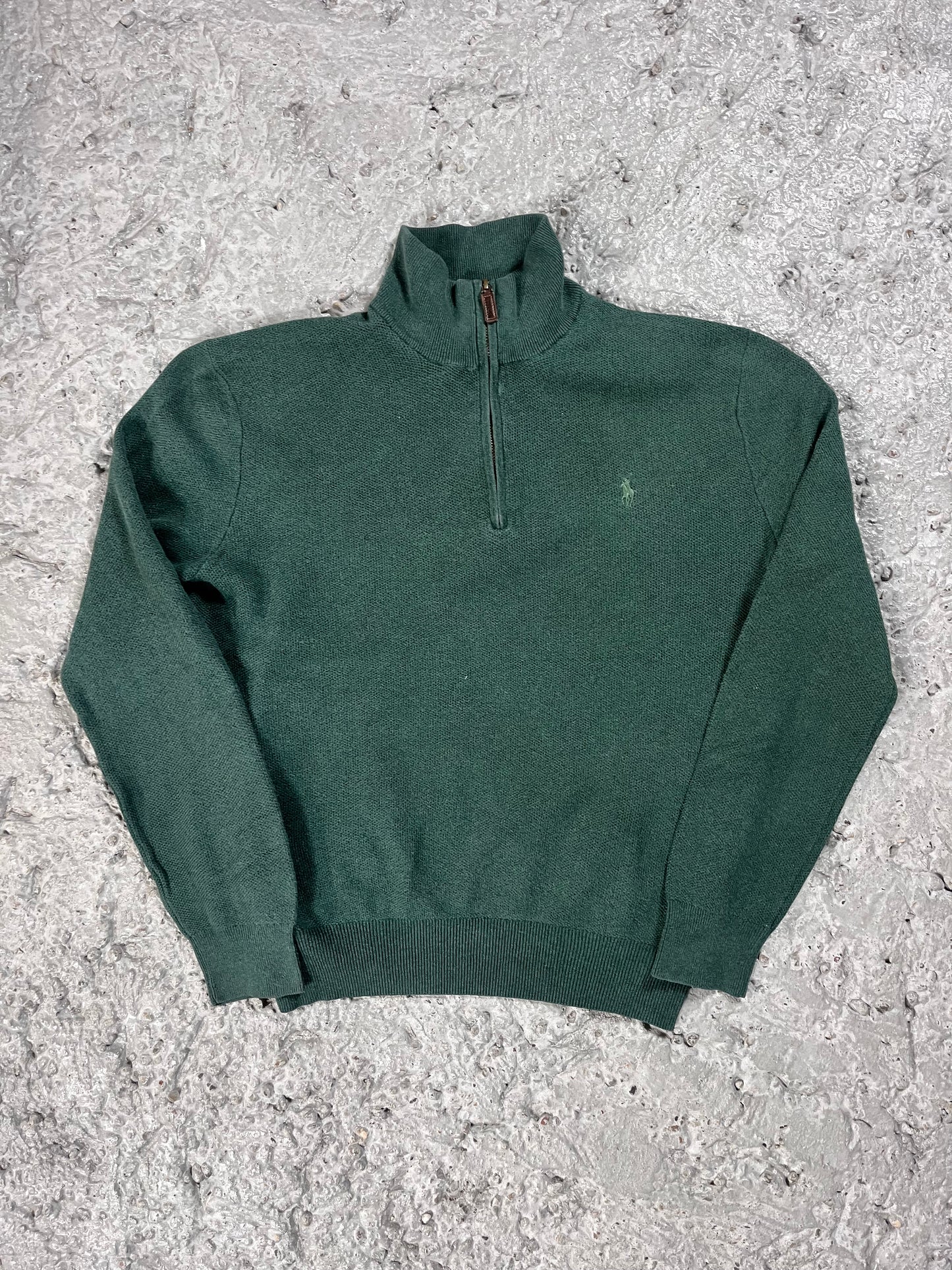 Ralph Lauren quarter zip green