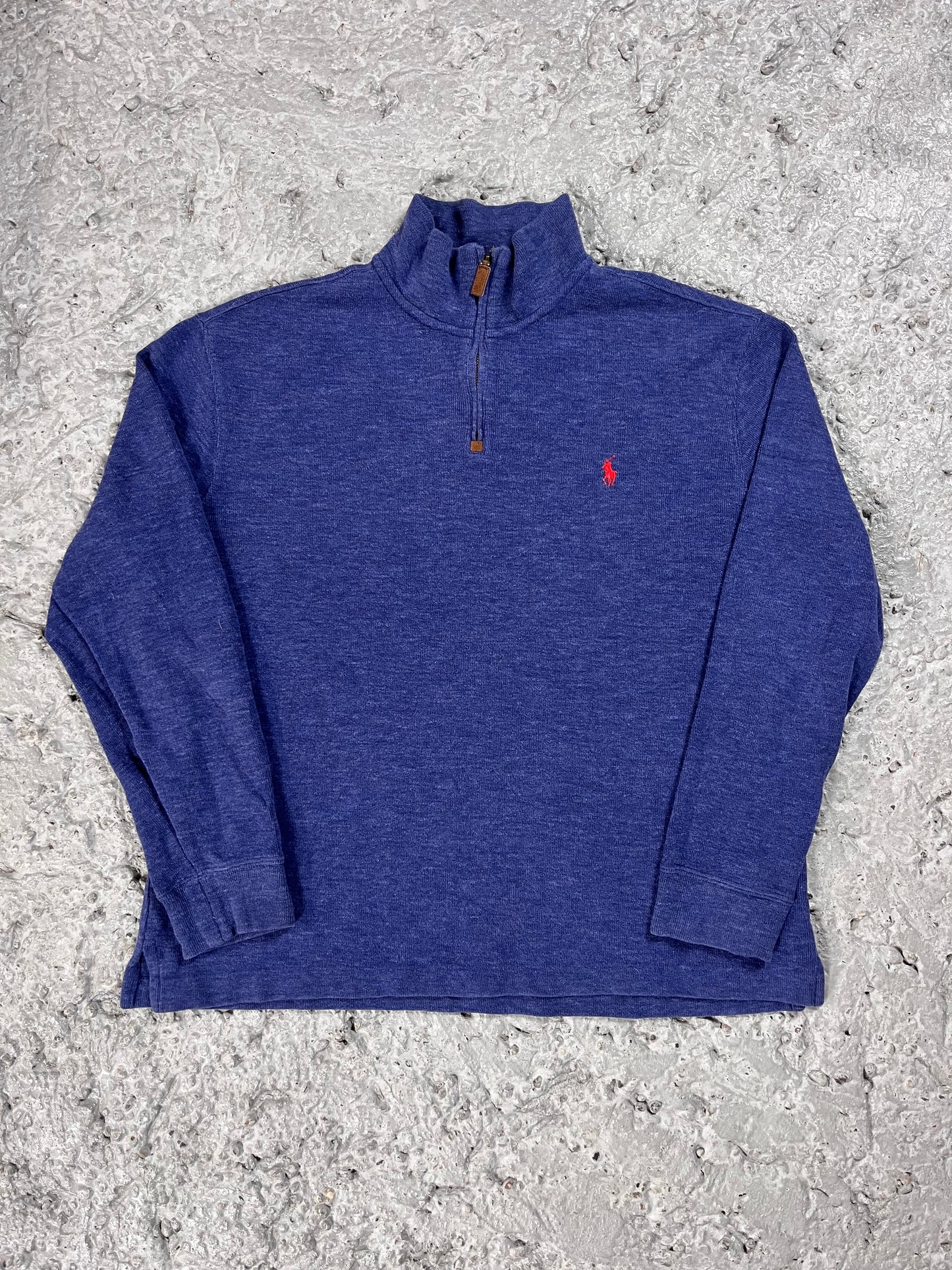 Ralph Lauren quarter zip blue