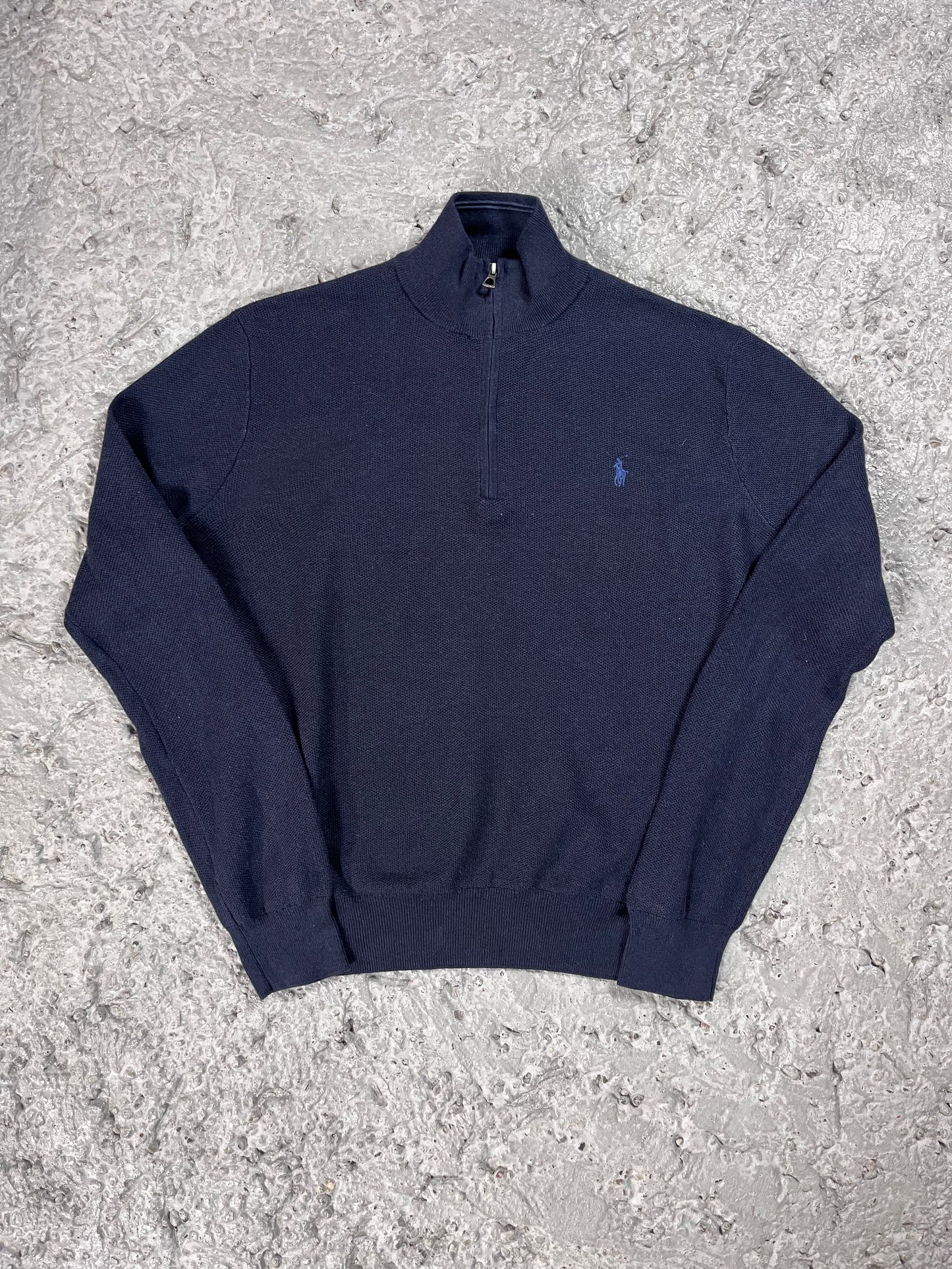 Ralph Lauren quarter zip blue