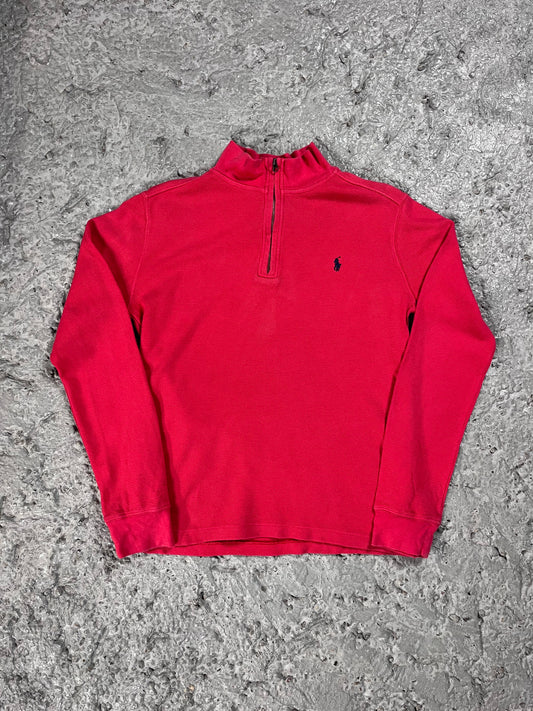 Ralph Lauren quarter zip pink