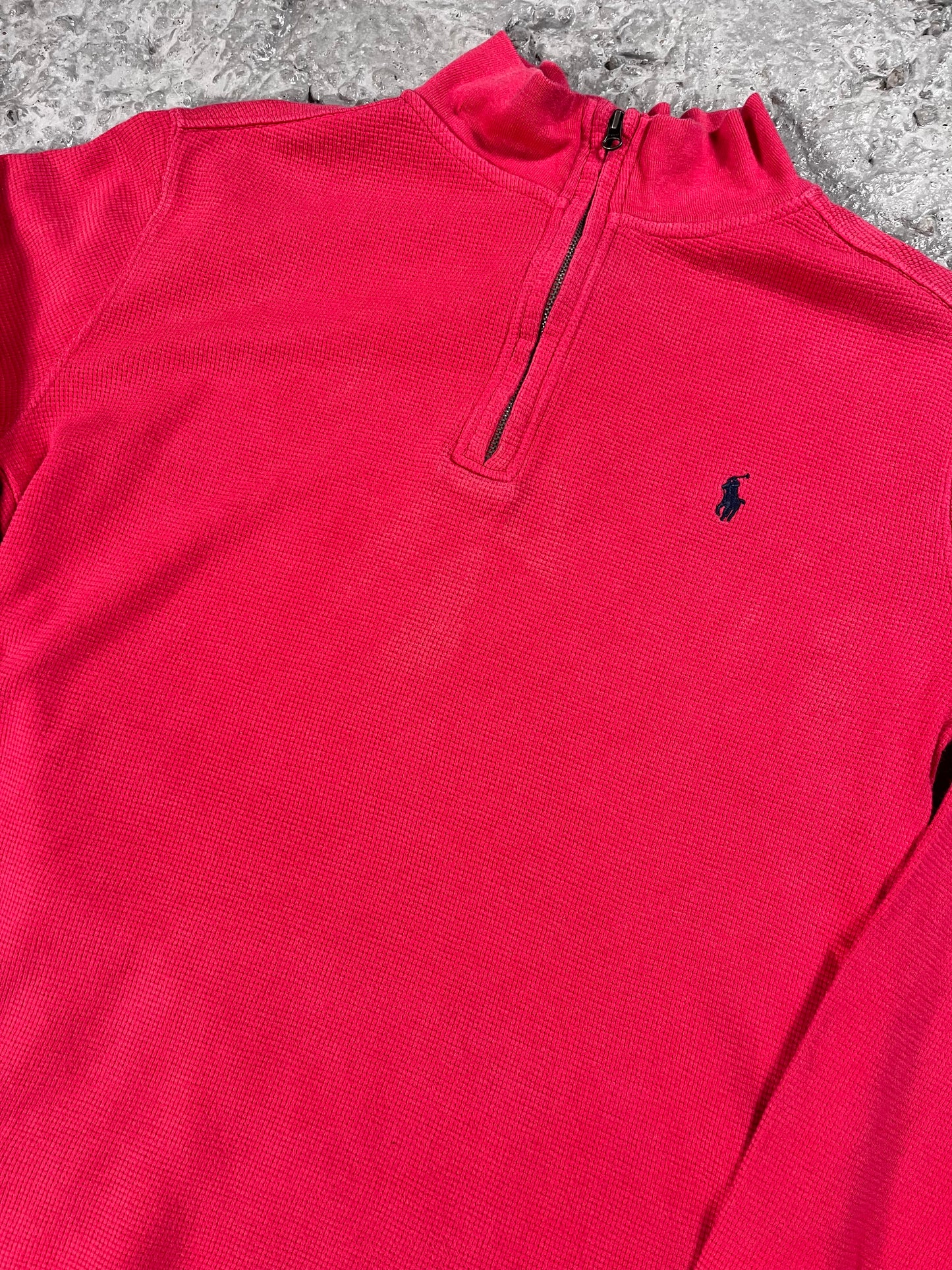 Ralph Lauren quarter zip pink