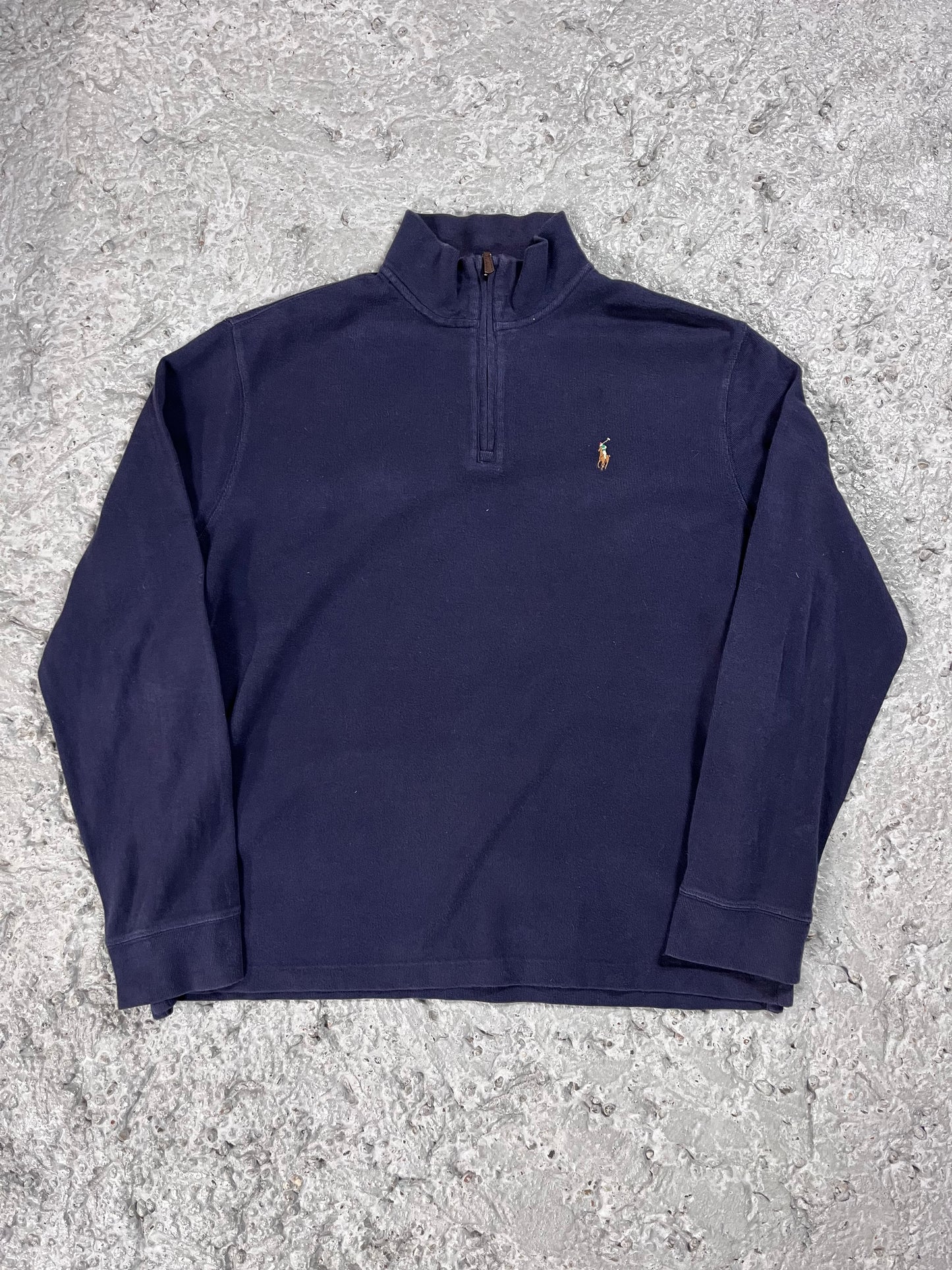 Ralph Lauren quarter zip dark blue