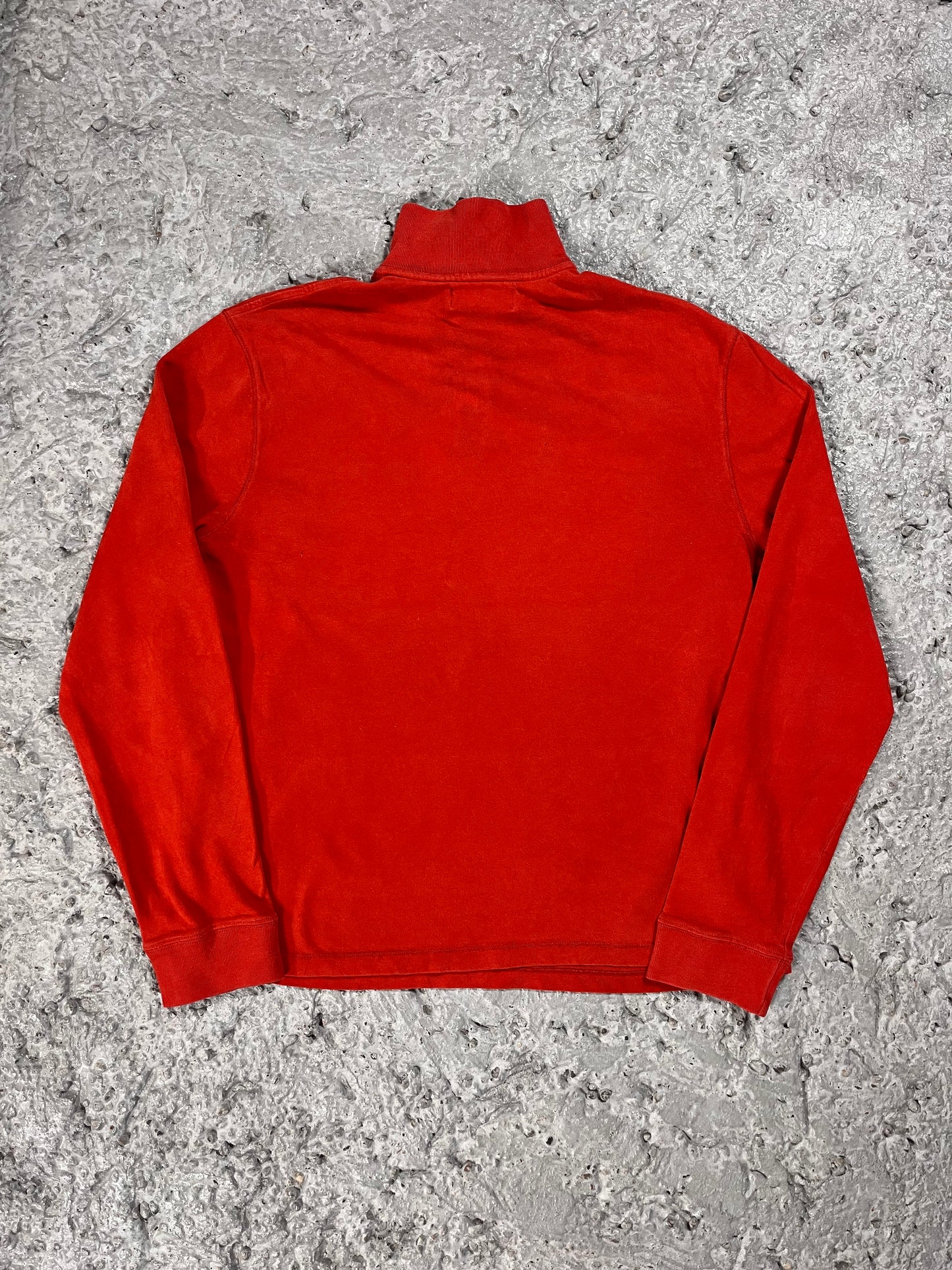 Ralph Lauren quarter zip red orange