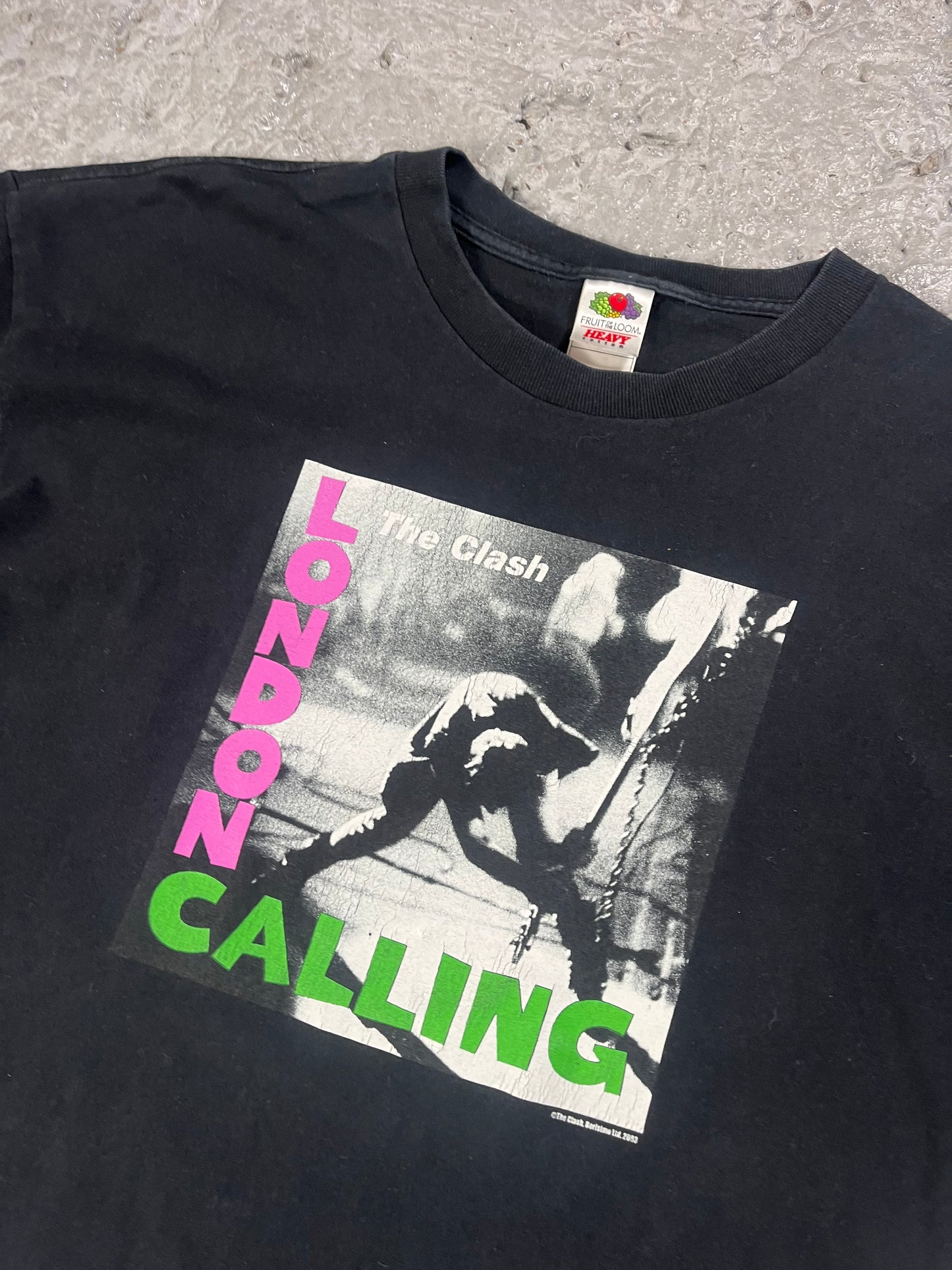 Vintage The Clash London calling t-shirt