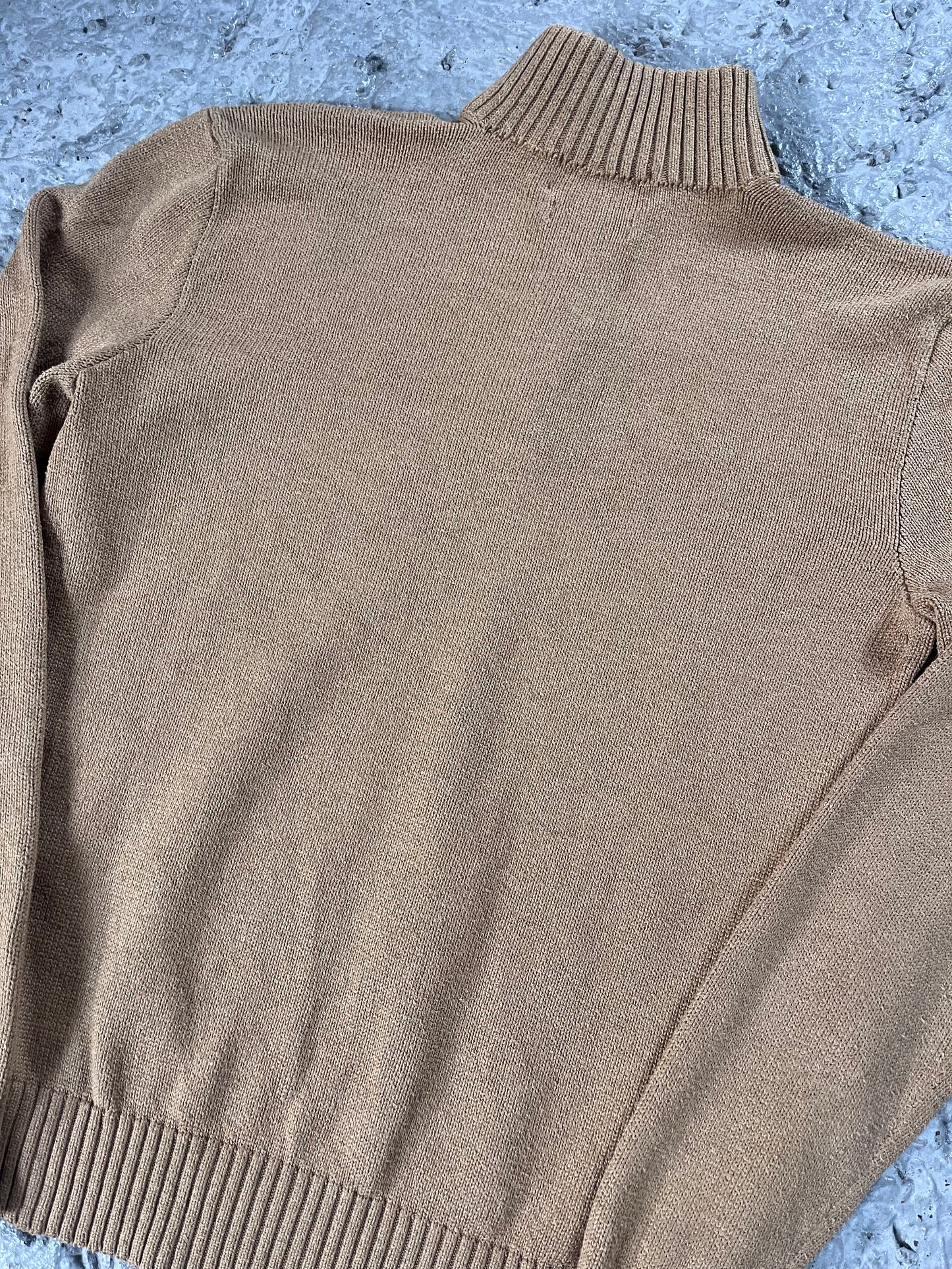 Vintage Ralph Lauren quarter zip beige