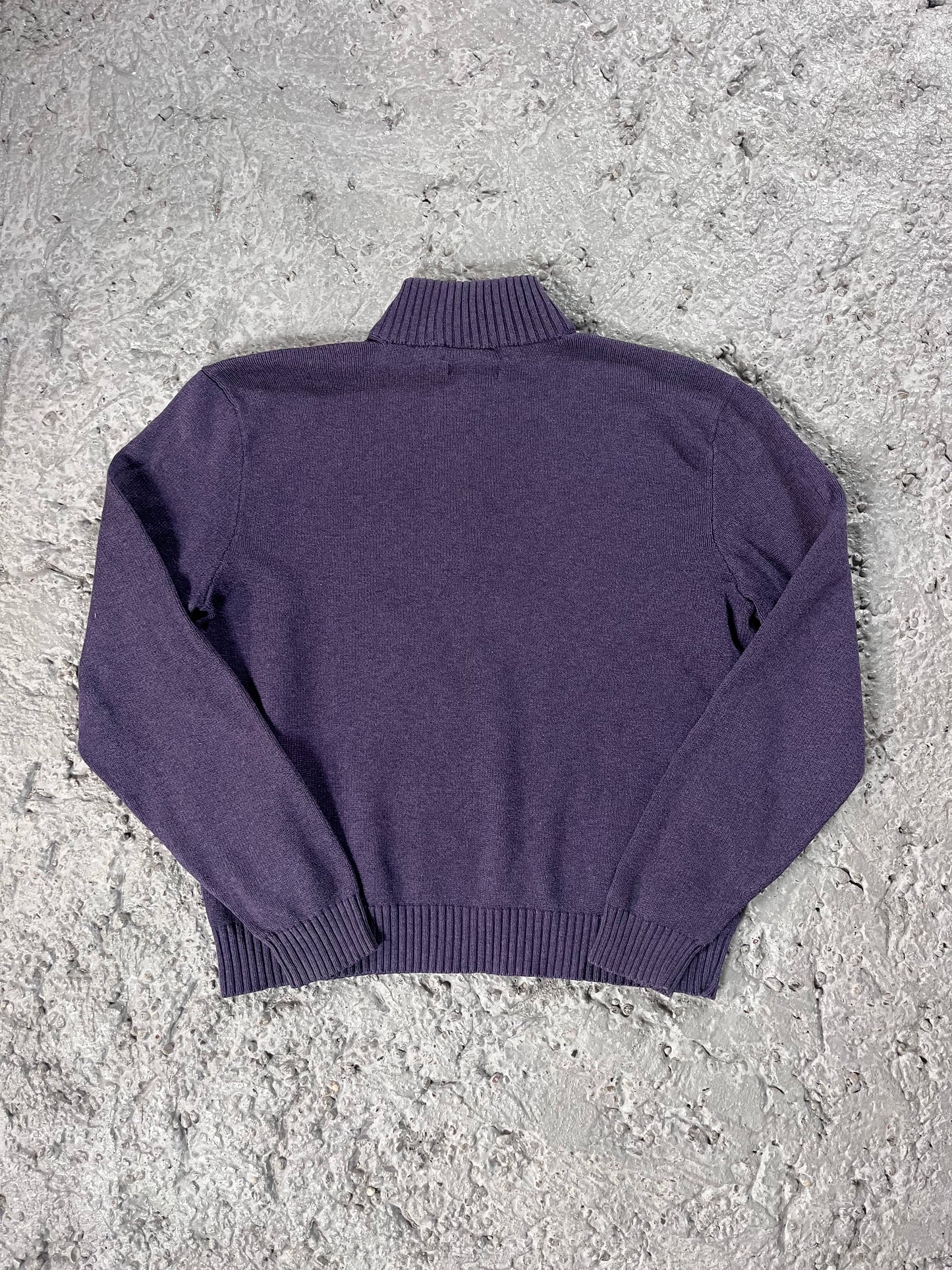 Vintage Ralph Lauren quarter zip purple