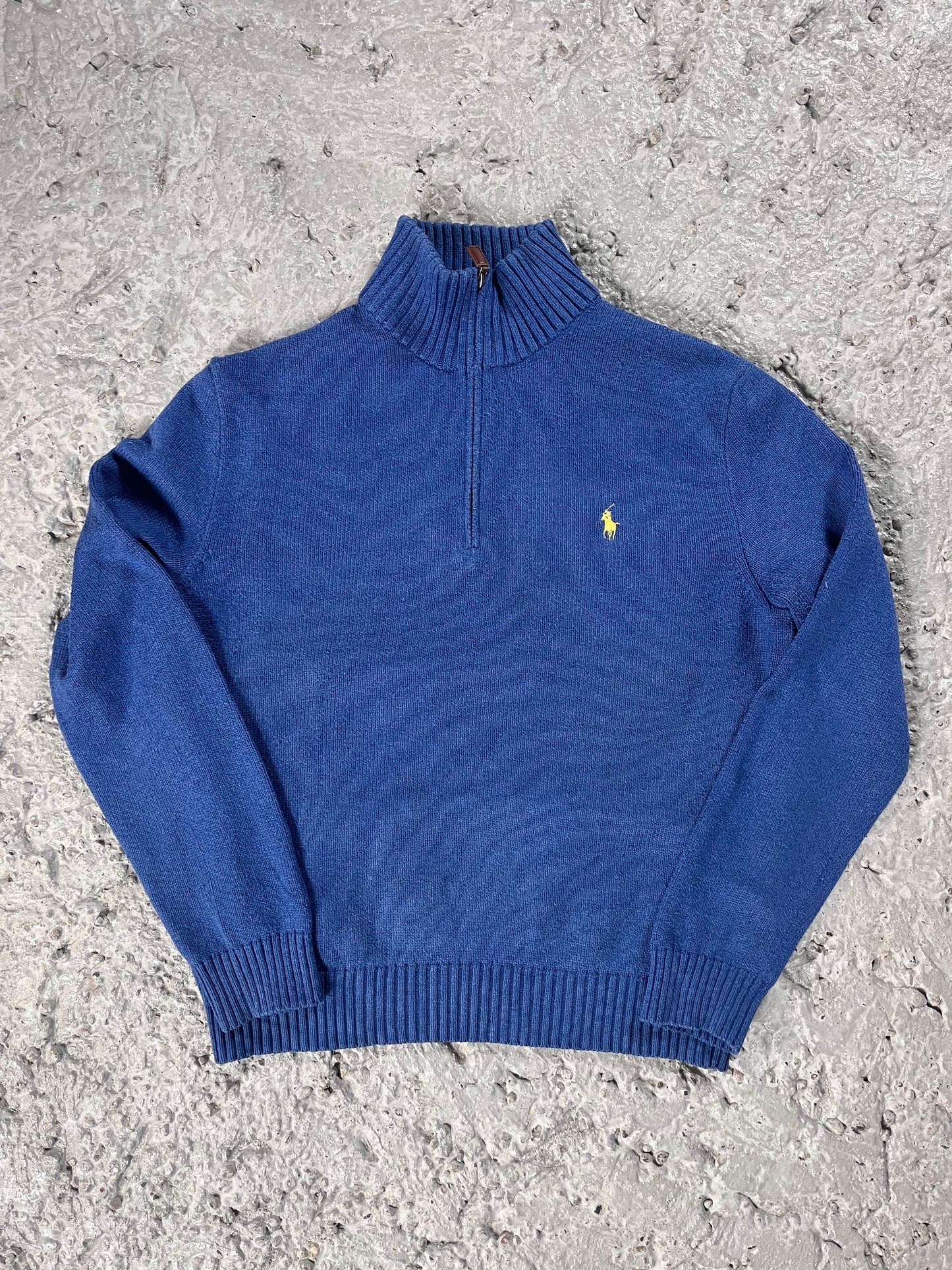 Vintage Ralph Lauren quarter zip blue