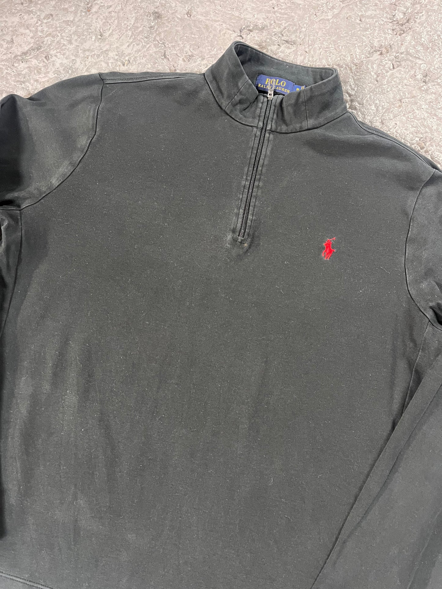 Ralph Lauren quarter zip black