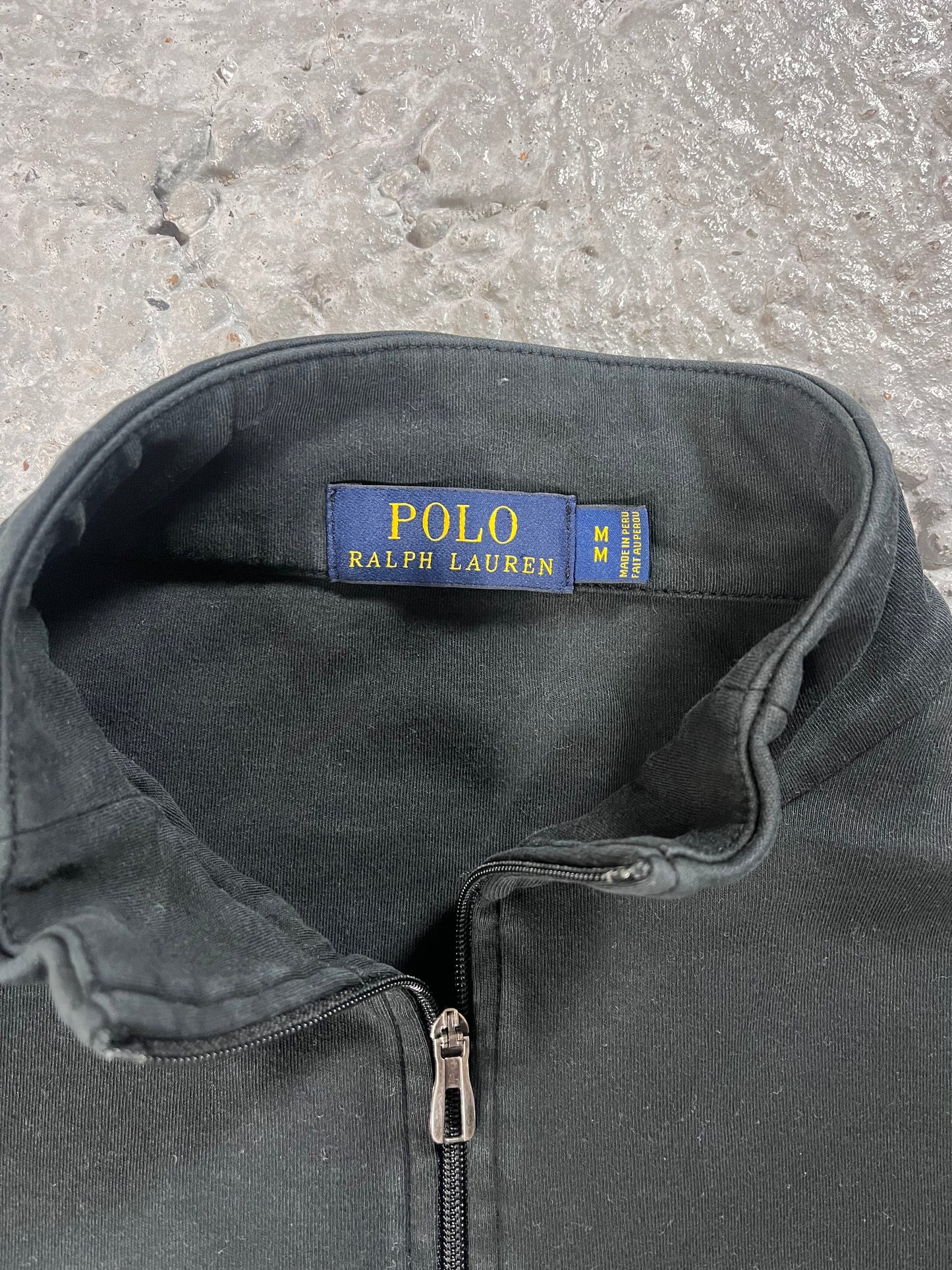 Ralph Lauren quarter zip black