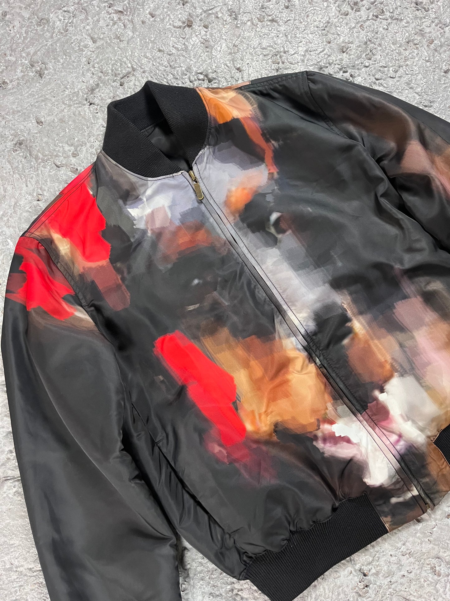 Givenchy digital doberman bomber nylon reversible fw2012