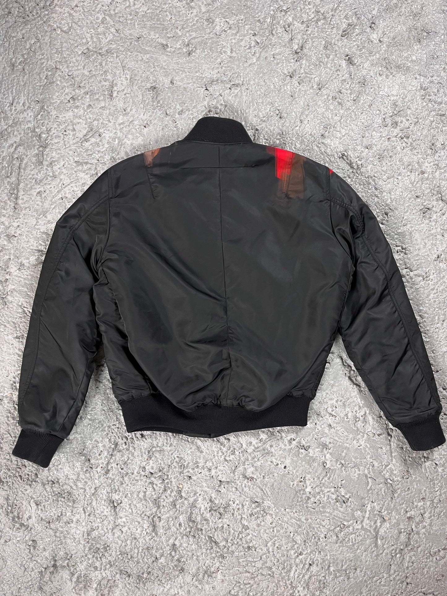 Givenchy digital doberman bomber nylon reversible fw2012