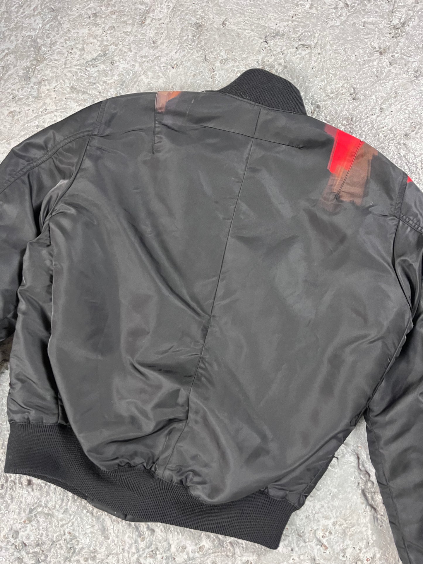 Givenchy digital doberman bomber nylon reversible fw2012