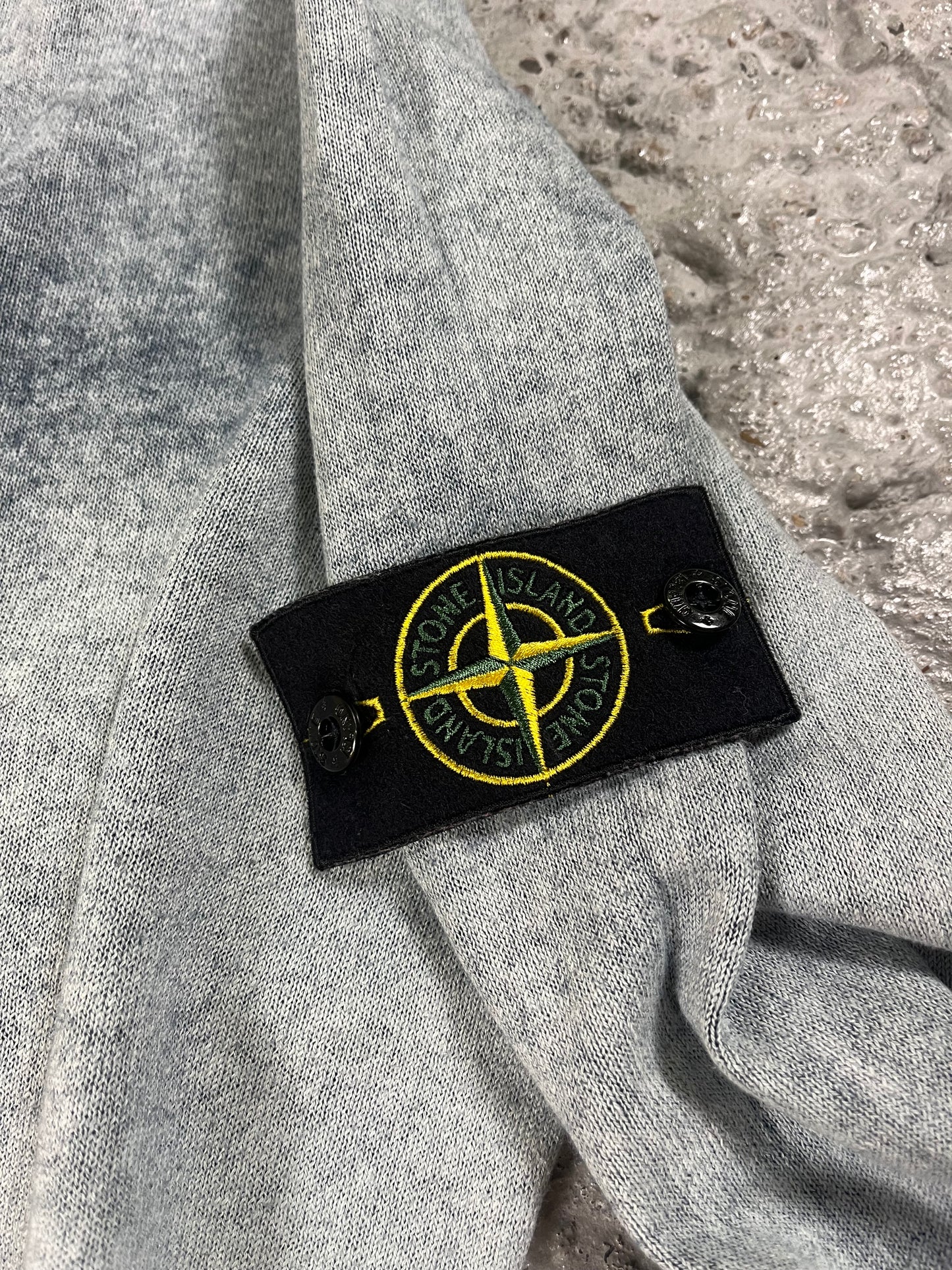 Stone Island reversible sweater blue