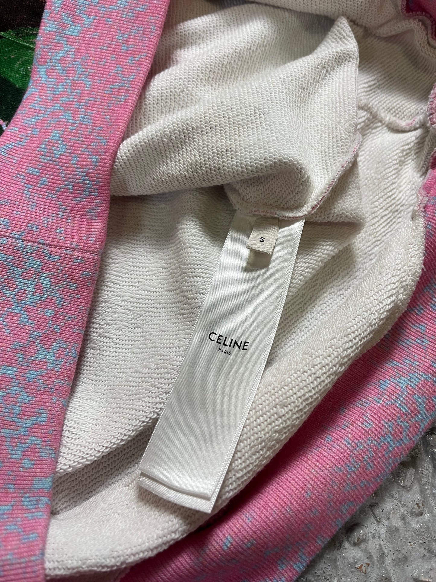 Celine Loose Ave 57 Sky Hoodie SS23 Heidi Slimane