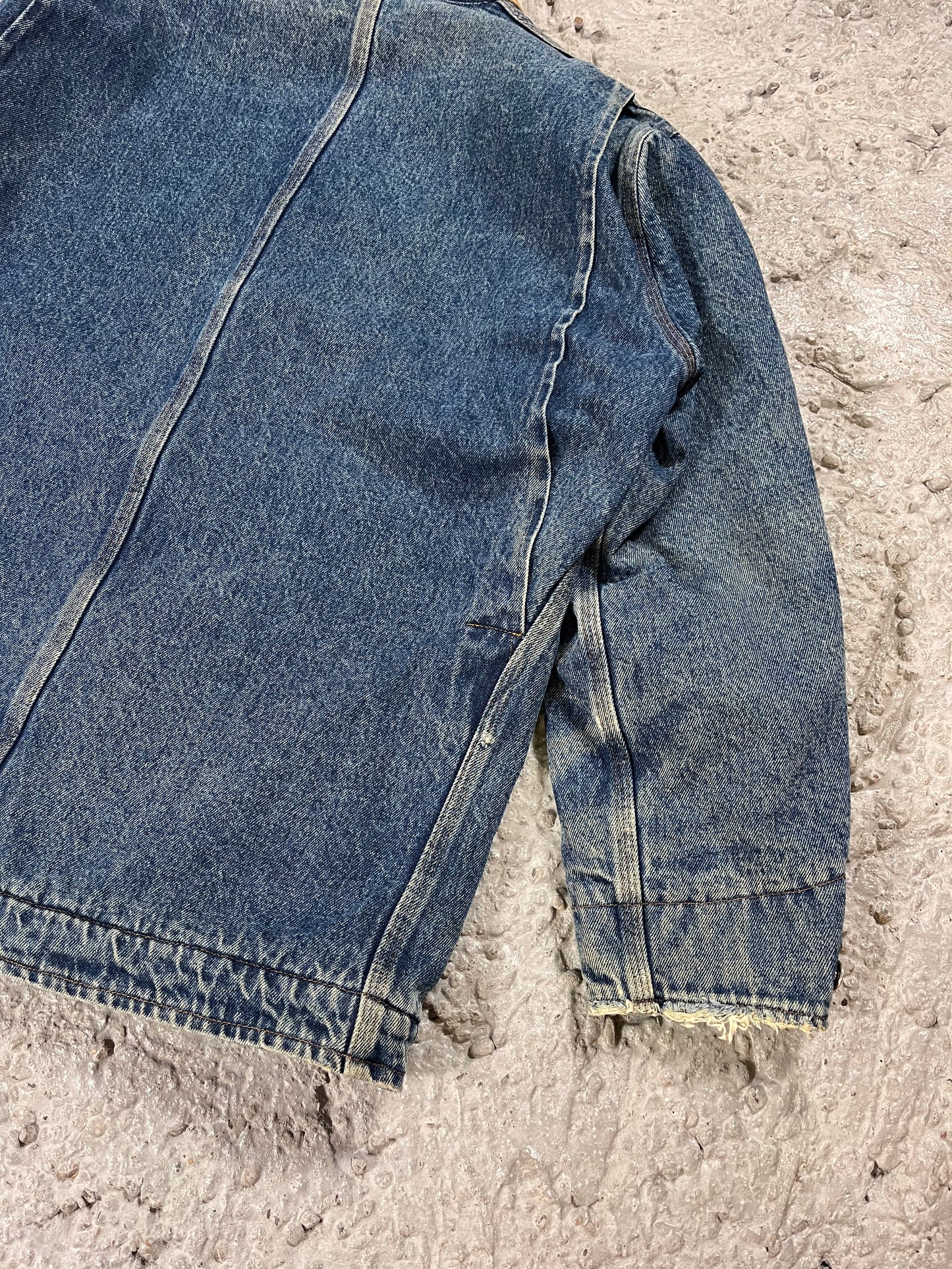 Vintage Ralph Lauren polo chore denim jacket 90’s 80’s blanket lined