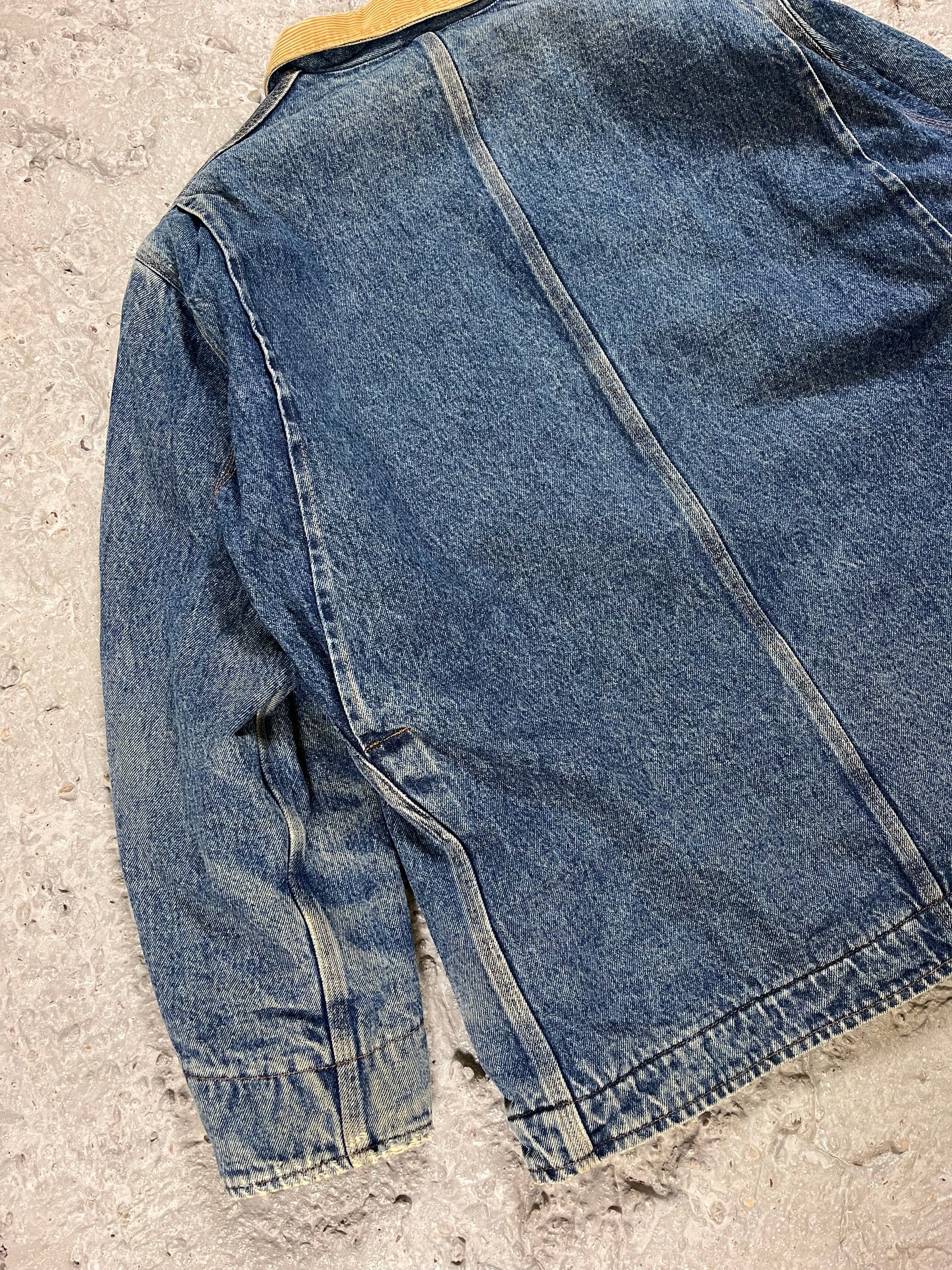 Vintage Ralph Lauren polo chore denim jacket 90’s 80’s blanket lined