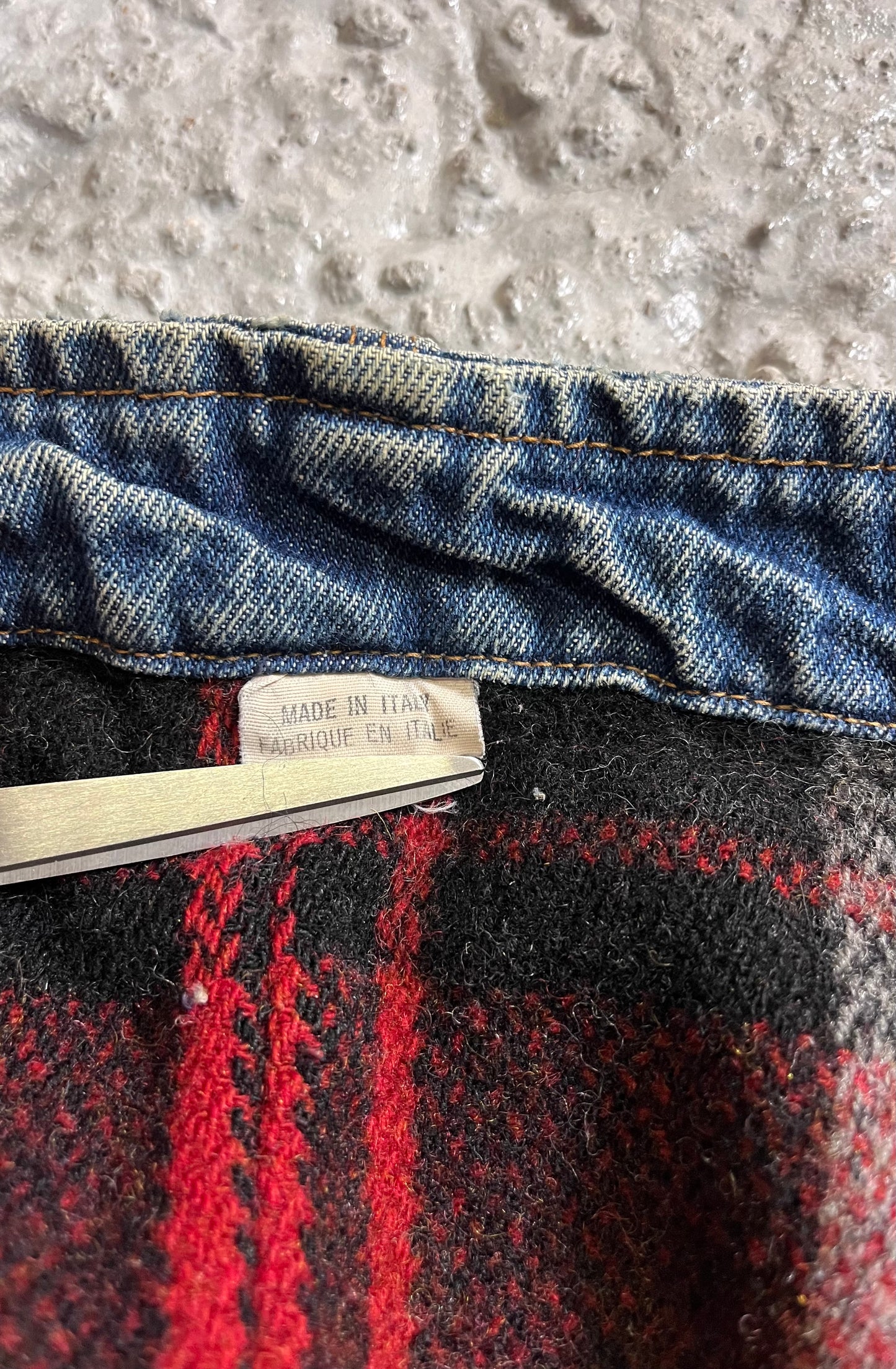 Vintage Ralph Lauren polo chore denim jacket 90’s 80’s blanket lined